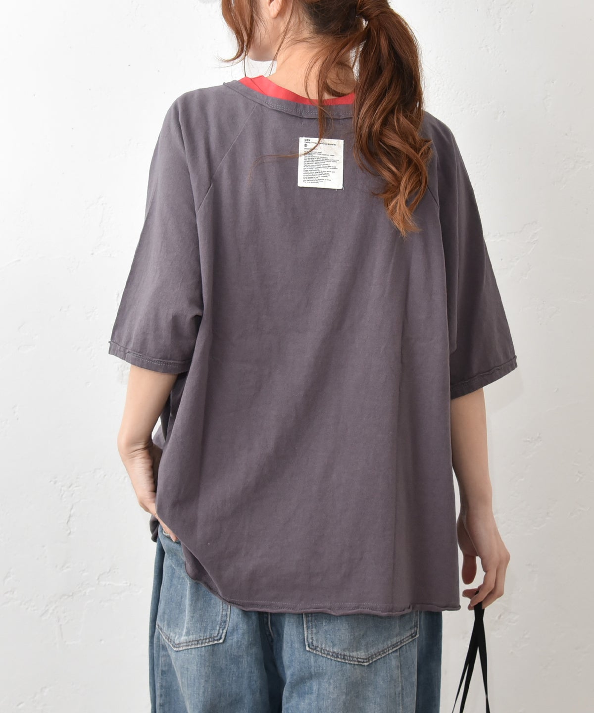 IN THE MARKET｜ワッペン付きポケットロゴT [[C-2596]][C]