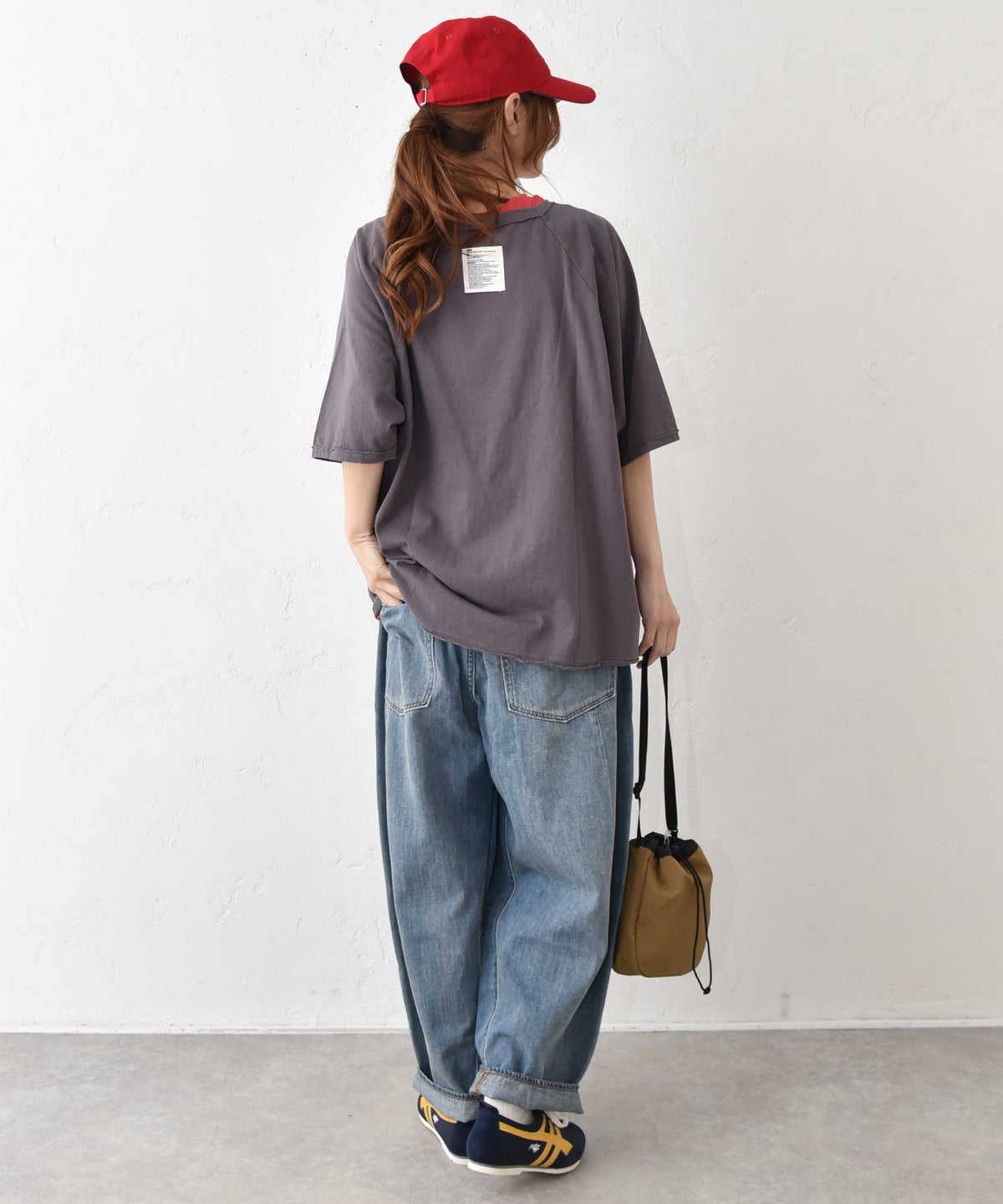 IN THE MARKET｜ワッペン付きポケットロゴT [[C-2596]][C]