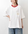 IN THE MARKET｜ワッペン付きポケットロゴT [[C-2596]][C]