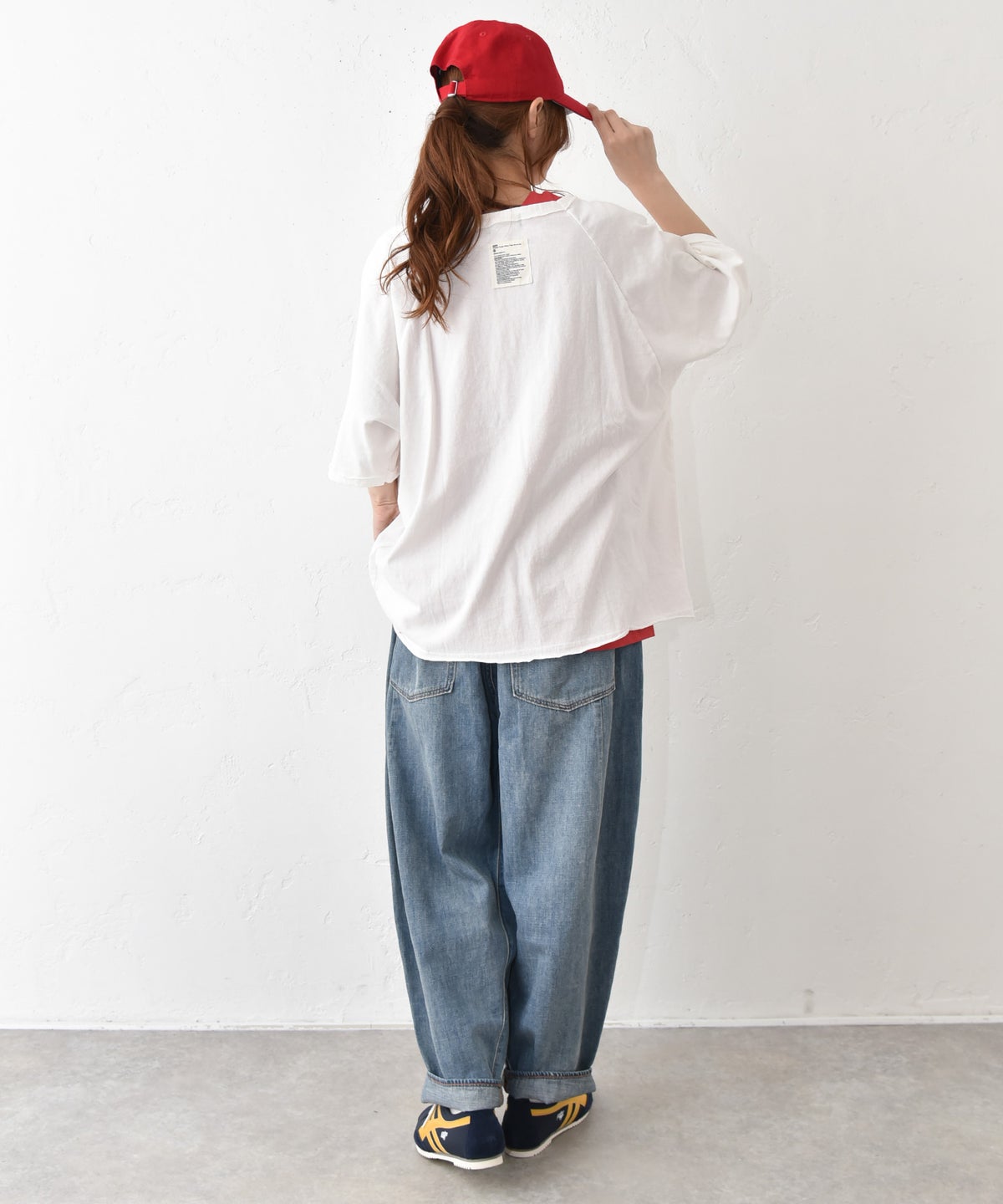 IN THE MARKET｜ワッペン付きポケットロゴT [[C-2596]][C]