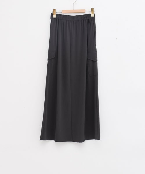 8YARDS黒 カーゴスカート Hymn LIPA｜吸水速乾ストレッチカーゴスカート [[IZK25008-26SS]][F