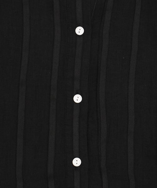 ESTROISLOSE　ストライプカットジャガードシャツ F 極美品 W｜ジャガードストライプシャツ [[IZK25021-26SS]][F] | ma28 ONLINE STORE