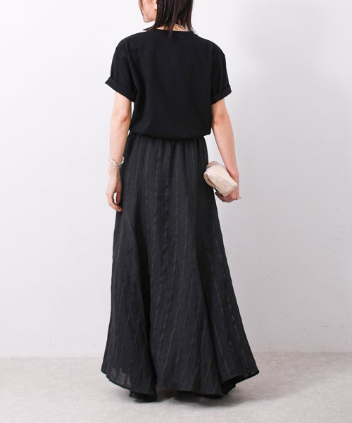 W｜ジャガードストライプスカート [[IZK25020-26SS]][F] | ma28 ONLINE