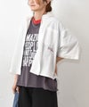 Gives a sense of fullment｜刺繍ロゴ入りシャツ [[862141]][C]