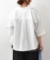Gives a sense of fullment｜刺繍ロゴ入りシャツ [[862141]][C]