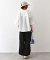 Gives a sense of fullment｜刺繍ロゴ入りシャツ [[862141]][C]