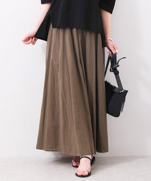 W｜エアリーindia cottonスカート [[21307-26SS]][F] | ma28 ONLINE STORE