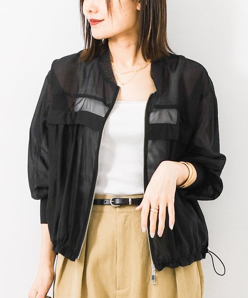Dignite collier｜シアートラックブルゾン [[80268336]][F] | ma28