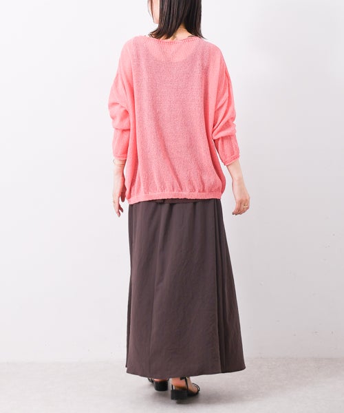 Dignite collier｜ストレッチシフォンスカート [[80268307]][F] | ma28