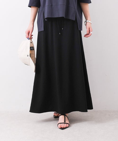 Dignite collier｜ストレッチシフォンスカート [[80268307]][F] | ma28