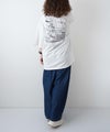 day standard｜度詰め天竺オバケ刺繍プリントTEE [[111983]][D]