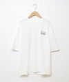 day standard｜度詰め天竺オバケ刺繍プリントTEE [[111983]][D]