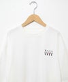 day standard｜度詰め天竺オバケ刺繍プリントTEE [[111983]][D]