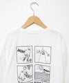 day standard｜度詰め天竺オバケ刺繍プリントTEE [[111983]][D]