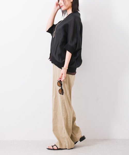 Dignite collier｜シアータックワイドカーディガン [[80268731]][F