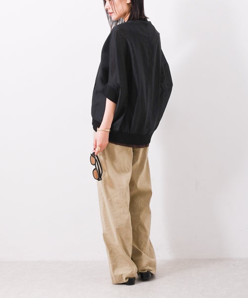 Dignite collier｜シアータックワイドカーディガン [[80268731]][F