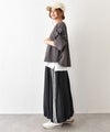 IN THE MARKET｜袖フリルBIGプリントTシャツ [[30033162]][C]