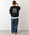 IN THE MARKET｜袖フリルBIGプリントTシャツ [[30033162]][C]
