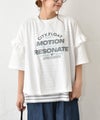 IN THE MARKET｜袖フリルBIGプリントTシャツ [[30033162]][C]