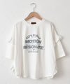 IN THE MARKET｜袖フリルBIGプリントTシャツ [[30033162]][C]