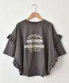 IN THE MARKET｜袖フリルBIGプリントTシャツ [[30033162]][C]