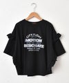 IN THE MARKET｜袖フリルBIGプリントTシャツ [[30033162]][C]