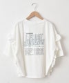 IN THE MARKET｜袖フリルBIGプリントTシャツ [[30033162]][C]