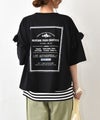 IN THE MARKET｜袖フリルBIGプリントTシャツ [[10033162]][C]