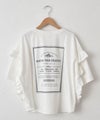 IN THE MARKET｜袖フリルBIGプリントTシャツ [[10033162]][C]