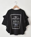 IN THE MARKET｜袖フリルBIGプリントTシャツ [[10033162]][C]