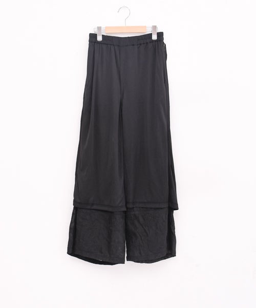 Wrapin nine 9｜スシボイル 裾刺繍ラップパンツ [[WFH5282]][F] | ma28
