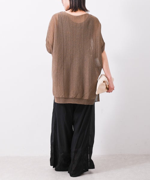 Wrapin nine 9｜スシボイル 裾刺繍ラップパンツ [[WFH5282]][F] | ma28