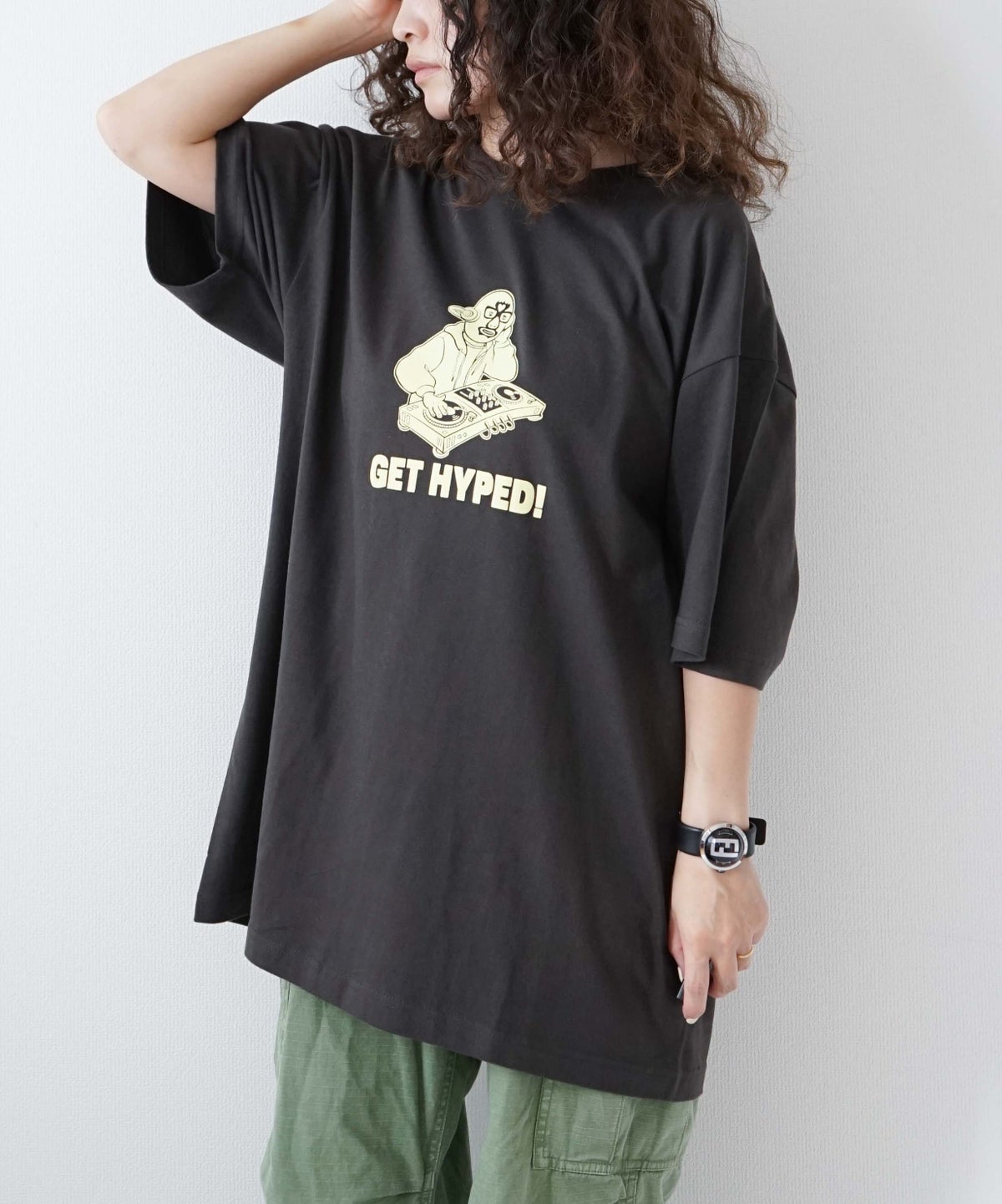 ジムマスター｜5.6OZ GET HYPED Tee [[G751770]][D]