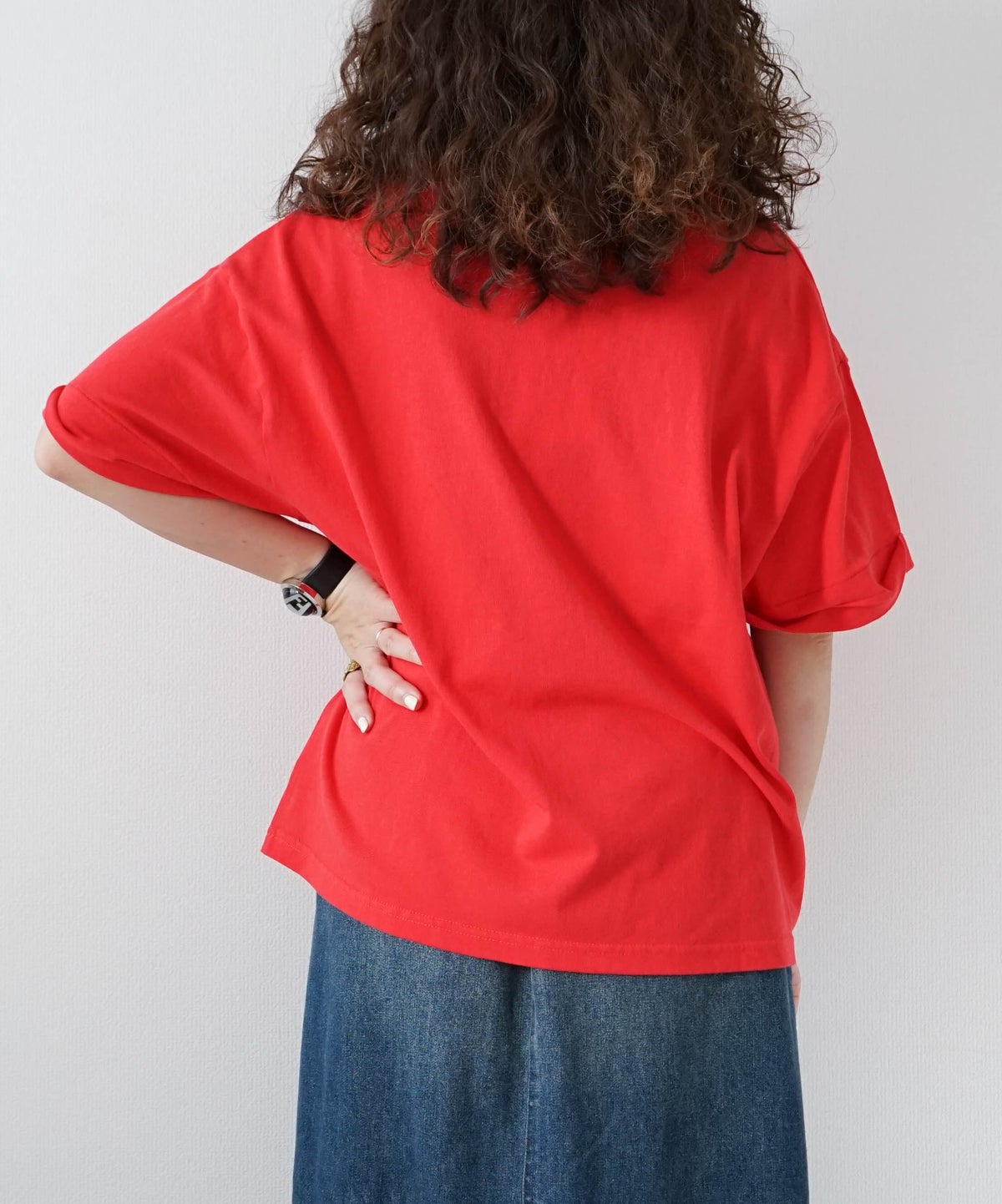  day standard｜袖ロールスヌーズTee [[862328]][D]