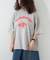  KAKELA & TRANQUIL｜カレッジTiger刺繍クルーT [[12604-484-10]][D]