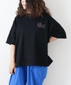 KAKELA & TRANQUIL｜ロゴ刺繍ワイドクルー [[12605-512-10]][D]