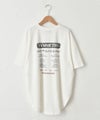  IN THE MARKET｜裾ラウンドプリントTシャツ [[83015162]][C]