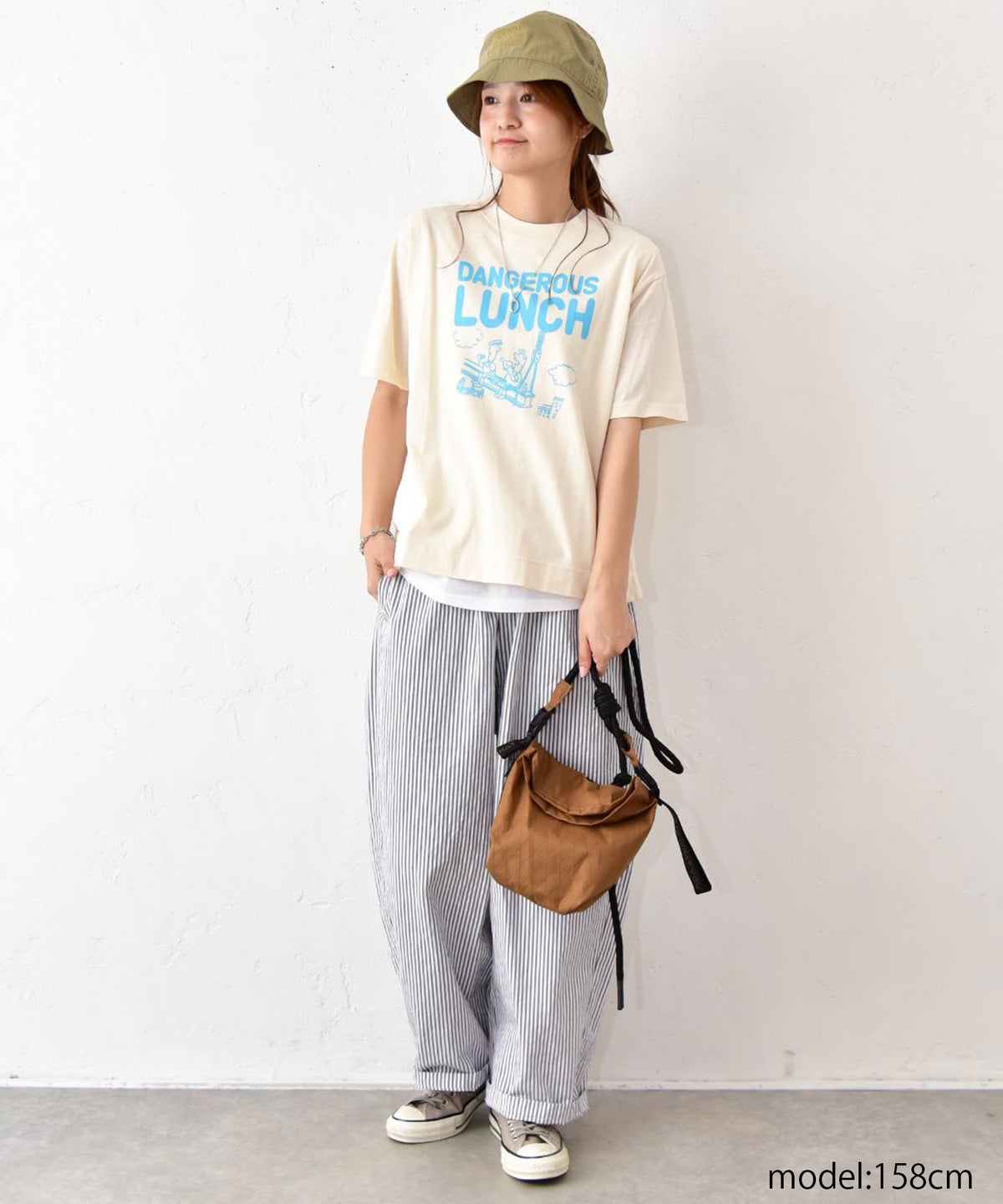 NATURAL LAUNDRY｜カラー天竺デンシャープリント半袖Tee [[7267C-001]][C]