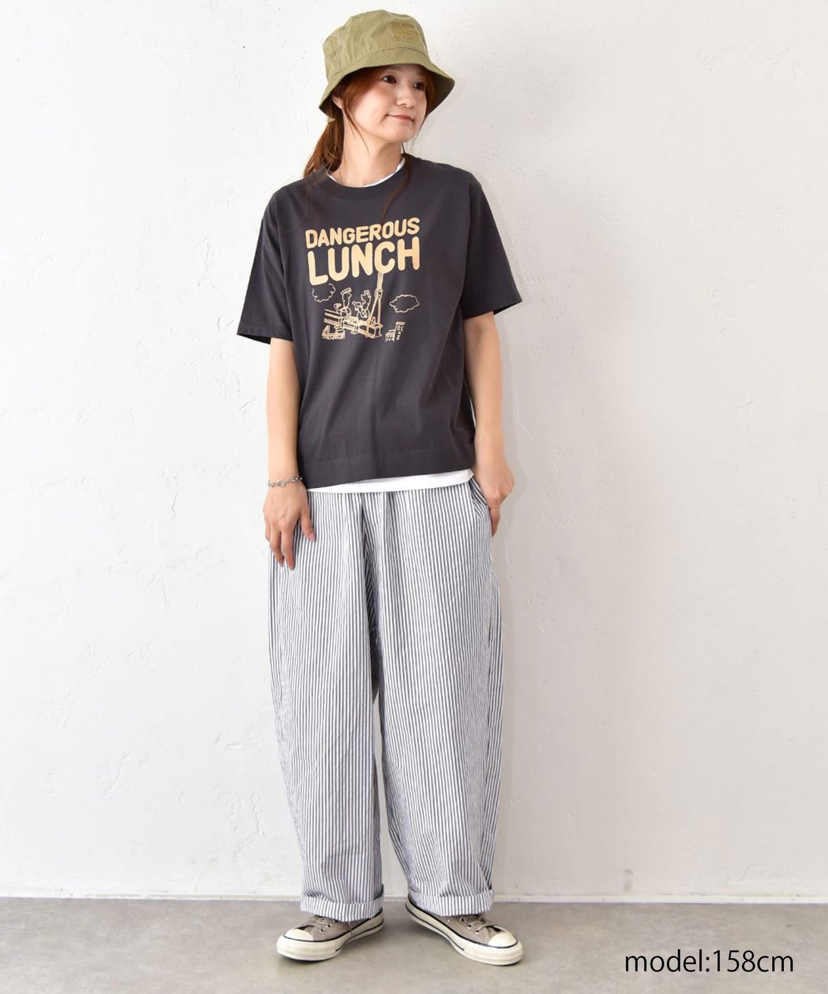 NATURAL LAUNDRY｜カラー天竺デンシャープリント半袖Tee [[7267C-001]][C]