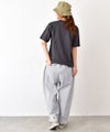 NATURAL LAUNDRY｜カラー天竺デンシャープリント半袖Tee [[7267C-001]][C]