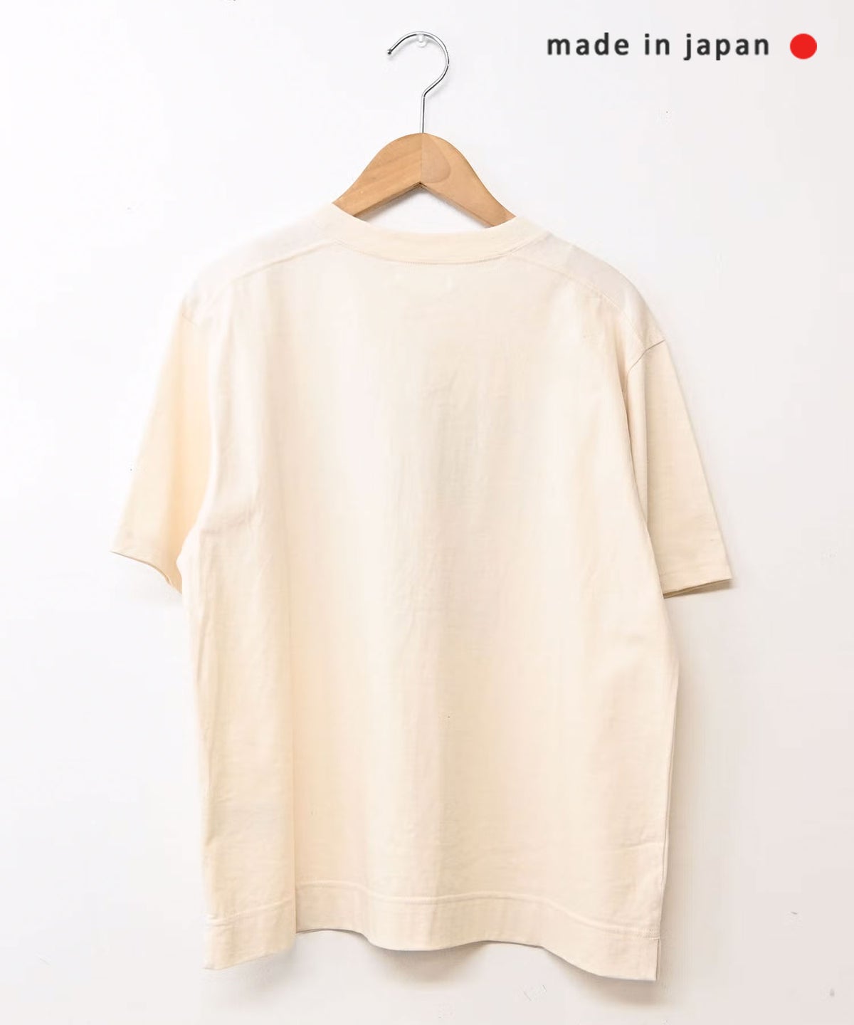  NATURAL LAUNDRY｜カラー天竺デンシャープリント半袖Tee [[7267C-001]][C]
