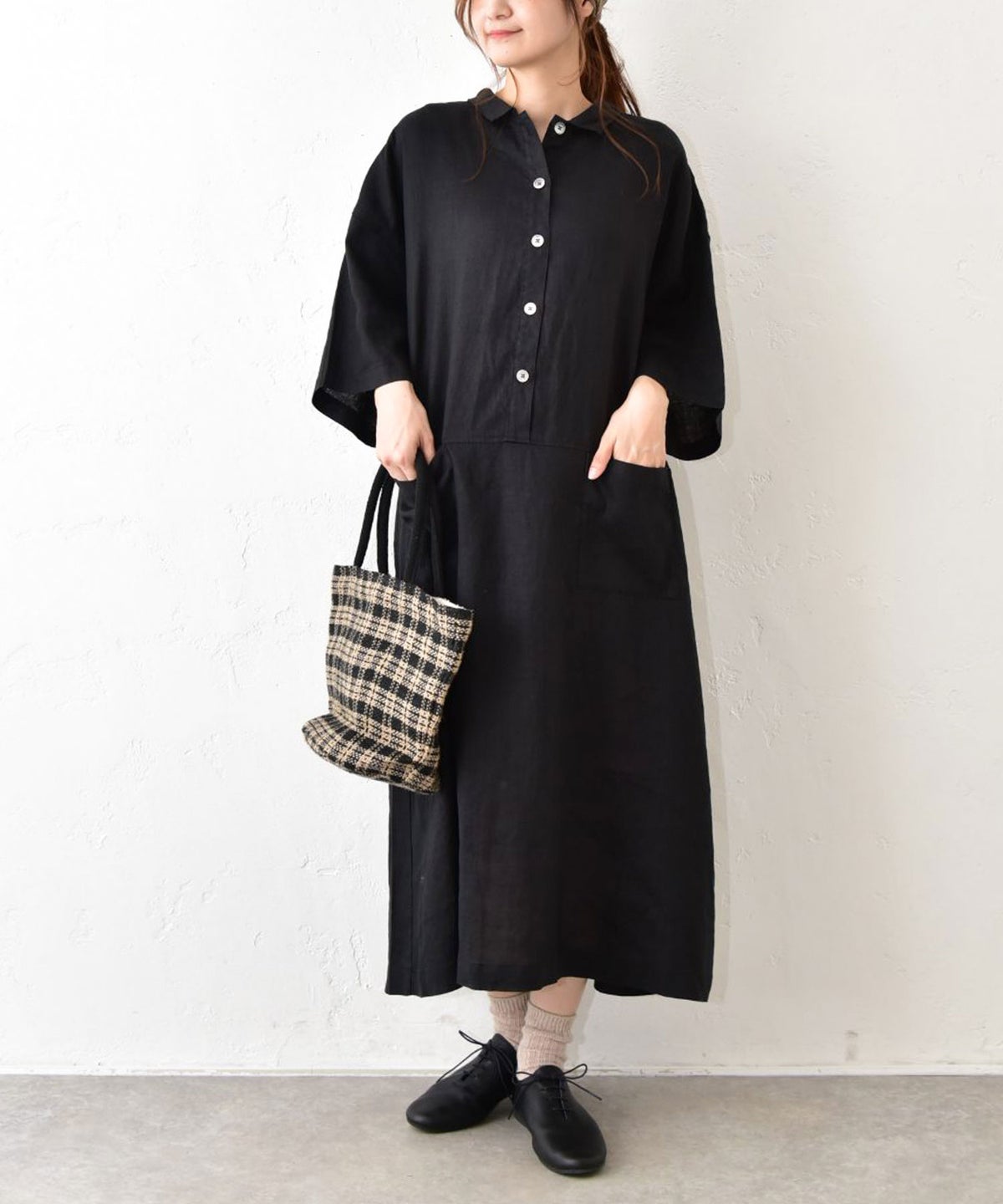  HEAVENLY｜Linen Polosollar 6/S OP [[2637012]][C]
