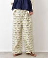  SUN VALLEY｜コットンローンボタニカルプリントパンツ [[SK5060265]][C]