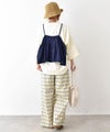  SUN VALLEY｜コットンローンボタニカルプリントパンツ [[SK5060265]][C]