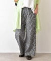  SUN VALLEY｜コットンローンボタニカルプリントパンツ [[SK5060265]][C]