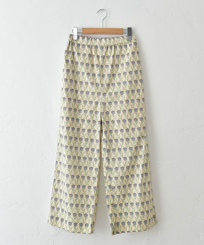  SUN VALLEY｜コットンローンボタニカルプリントパンツ [[SK5060265]][C]
