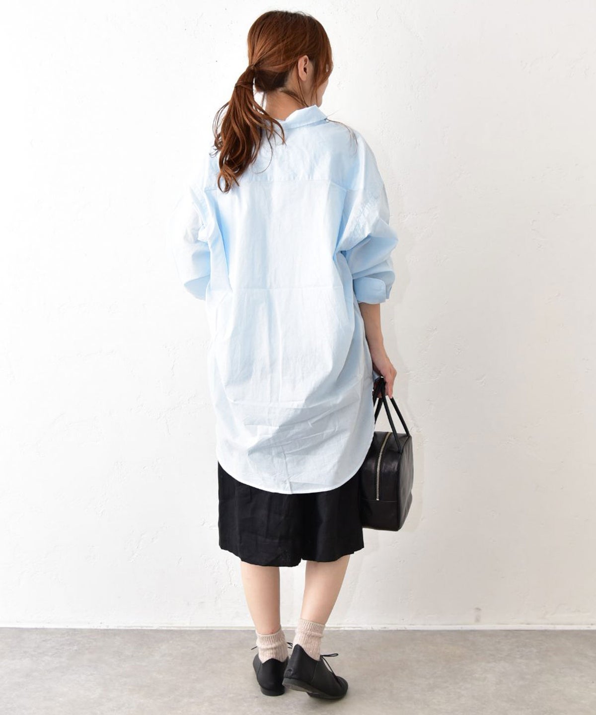 mizuiro ind｜リネンワイドハーフパンツ [[2-260106]][C]