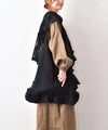 08Mab｜リネン裏地付きフリルトートバッグ [[CF-526HF1464]][C]