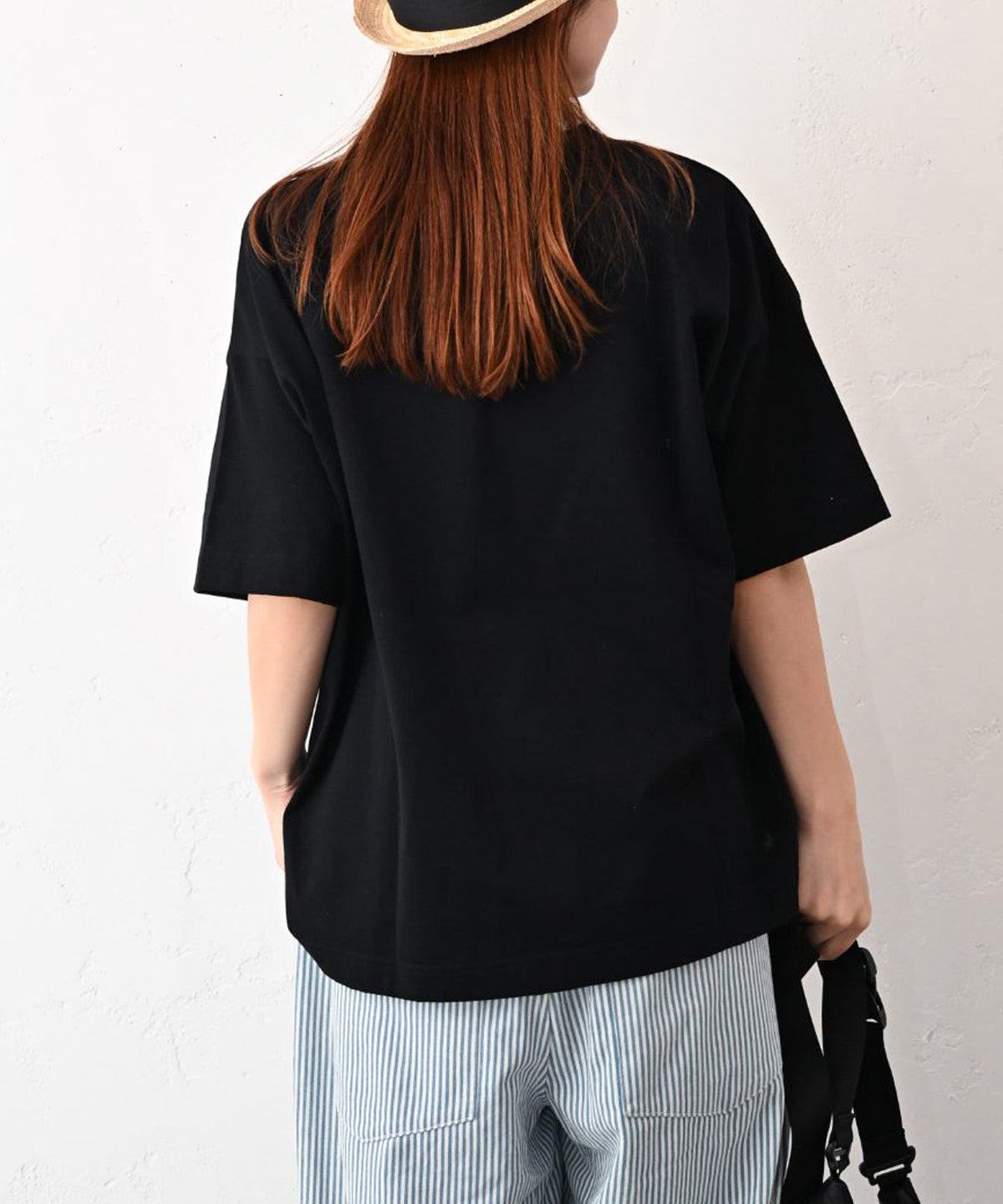 her.｜ドライコットン クルーネックTシャツ [[131354H]][C]
