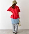 her.｜ドライコットン クルーネックTシャツ [[131354H]][C]